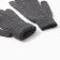 Angora wool gloves, gray color, river 18