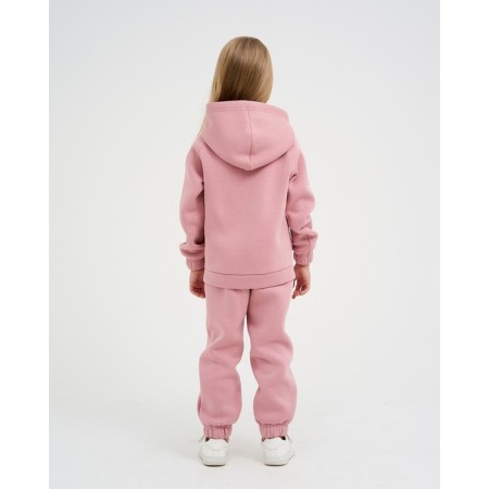 Children's costume with the basis (sweatshirt, trousers) KAFTAN "Basic Line" R.28 (86-92), pink-3