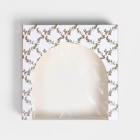 Folding box "Happy New Year", 20 x 20 x 5 cm, New Year-3