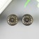 Pen for the casket metal "Flower" (set 2 pcs) 1.7x1.7 cm