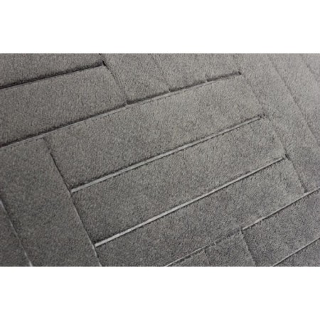 Rug in the bathroom Fresh "Parquet", 50 x 80 cm, the color is gray-brown-2
