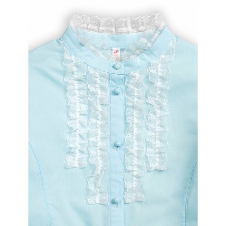 Blouse for girls, height 122 cm, blue color-2