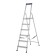 Strenger Tundra, aluminum, with an organizer, 6 steps, 1240 mm