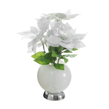 Night Poansettia 9XLED 4000X STRISHY 15X15X40cm RISALUX-6