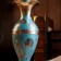 Vase "Flower" Brass 8x8x21 cm