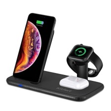 Charger station KitFort KT-3371-1, 22.5 watts, black color