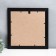 Photo frame plastic Gallery 25x25 cm gold (plastic screen)