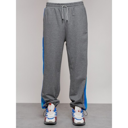 Sports male pants, size 48, gray color-9