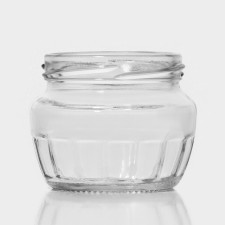 Glass jar, 0.13 l, TO-66 mm