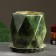 Set of pots 3pcs. "Crystal" green: 7.4 l, 3.9 l, 0.6 liters