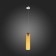 Suspension lamp ST LUCE. SL1145.193.01. Callana. 1x60 watts, E27, 10x10x50 cm, chromium color