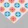 Scrapbooking paper "Kaleidoscope" density 180 grams set 10 pcs 15.5x17 cm