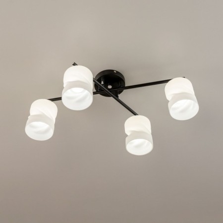 Ceiling chandelier "NILS" E27 4x60 watts-7