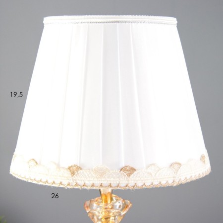 Highlight lamp with Laura Laura backlight 1x60W E27 Gold 26x26x41 cm Risalux-4