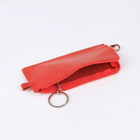 Textura zipper on the zipper, length 14 cm, red color-3