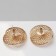 Earrings Metal "Bohemia" Webace Weave, Color Gold