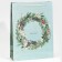 Laminated vertical "New Year's Wreath", l 28 x 38 x 9 cm, New Year