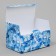 Gift folding box, packaging, flowering hydrangea, 22 x 15 x 10 cm