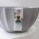 Kashpo for flowers with an auto -watering “shell”, 2.4 l, d = 22cm, h = 10.5 cm, color gray color