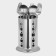 Stainless steel stand for the Devonant Devon Devices, 10 × 17 cm
