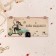 Wooden envelope "Happy Wedding Day!" handmade, light, motorcycle, 16.5x8 cm