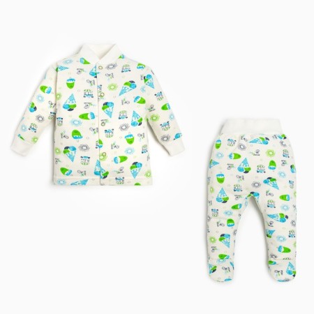 The kit is a children's launch, white color, height 68 cm