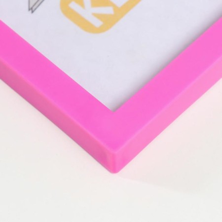 Photo frame plastic L-3 21x30 cm Magenta (plastic screen)-1