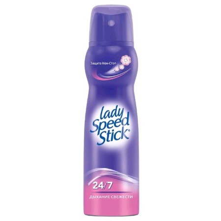 Deodorant Antipramisent Lady Speed ​​Stick 24/7 “Breath of freshness”, aerosol, 150 ml