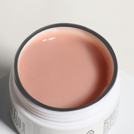 Mousse for nail extension, “Smart mousse”, 3 phase, 15ml, LED/UV, beige color (22)-5