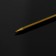 The base "brooch-og" with bead d = 1 cm (set 5 pcs.), L = 7.5 cm, platform 1.5 cm, color gold