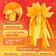 Carnival rim "Radiant Sun", the color of the yellow-orange