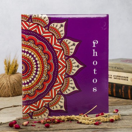 Photo album magnetic 30 sheets "Ornament" 23x28cm mix