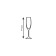 Tescoma Charlie glasses for champagne, 220 ml, 6 pcs