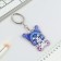 Key keychain 2 pcs "cuties"