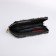 Women's wallet with lightning, black color