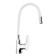 ROEGEN RC014W kitchen mixer, single -leaf, flexible surge, zinc, white, chrome