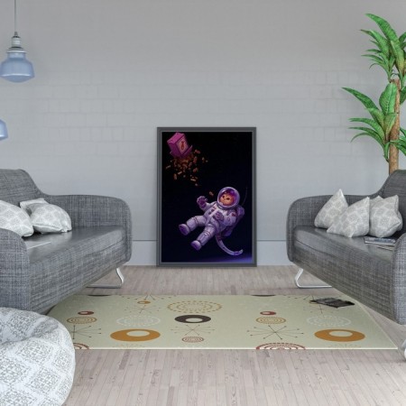 Picture on the numbers "Space Hunt", 40 × 50 cm, 18 colors-2