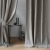 A set of curtains with Mary's selection, size 145x280 cm, beige-gray color, 2 pcs