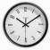 Wall watches, series: classic, smooth move, d-24.5 cm, thickness 5.5 cm, black