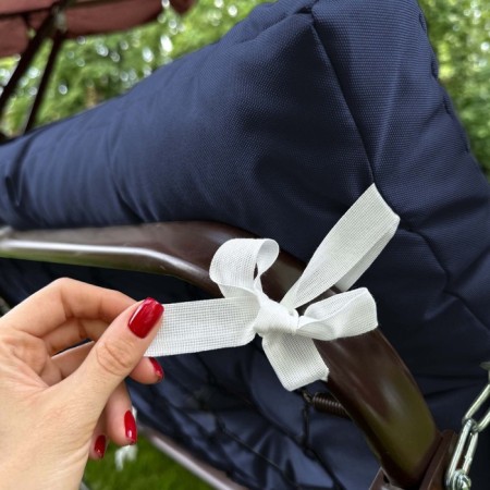 Villy swing pillow, size 50x60x180 cm, blue color-4