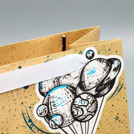Package Gift Laminated Vertical, Packaging, “Best Brother”, ML 27 x 23 x 11.5 cm-4