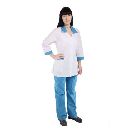 Medical suit, p. 44-46, height 170-176 cm, blue color-1