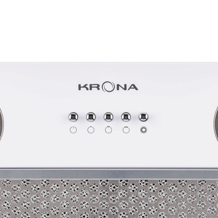 Exposure Krona Selina 600 White PB, built -in, 715 m3/h, 3 speeds, 60 cm, white-10
