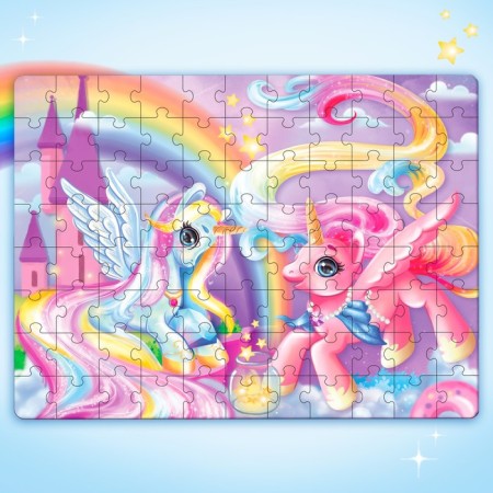 Puzzles luminous "country of magic", 88 details-4