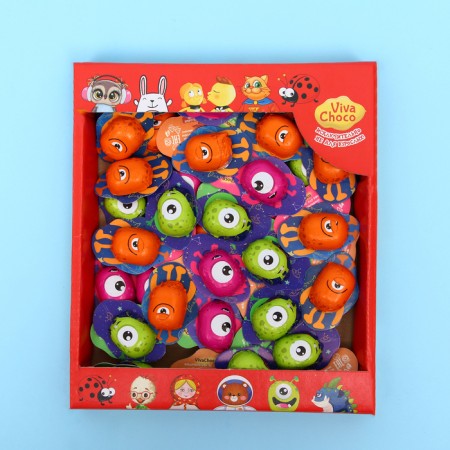 Chocolate sweets with cream filling "Vivachoco Crazy", Assorted, 340 g