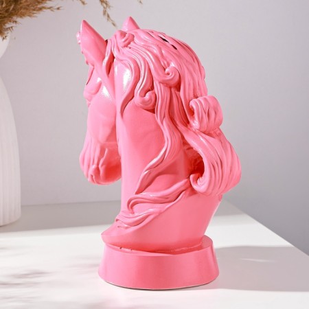 Piggy bank "Unicorn" 24x21cm, pink-2