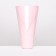 Floristic cone without a bottom, folding, pink, 32x30cm