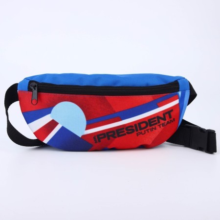 Bag on the belt "Putin Team", 32 x 8 x 15 cm, lightning department-2
