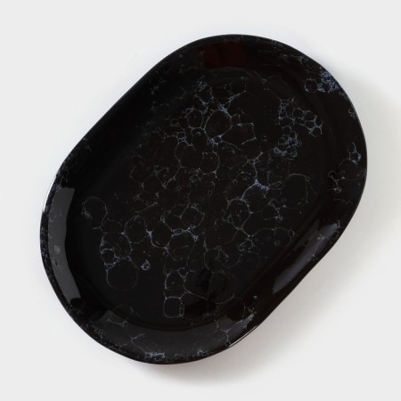 Ceramic "VULA" dish, 31 × 22 cm, h = 2.5 cm