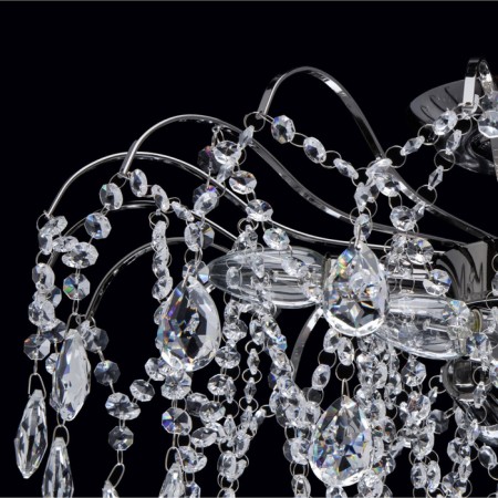 Cellular Cell "Breeze" 6x60W E14 Nickel 56x56x38cm-4